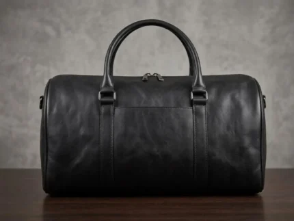 Heritage Weekender Leather Duffel Bag | Handcrafted Full Grain Luxury Travel Bag